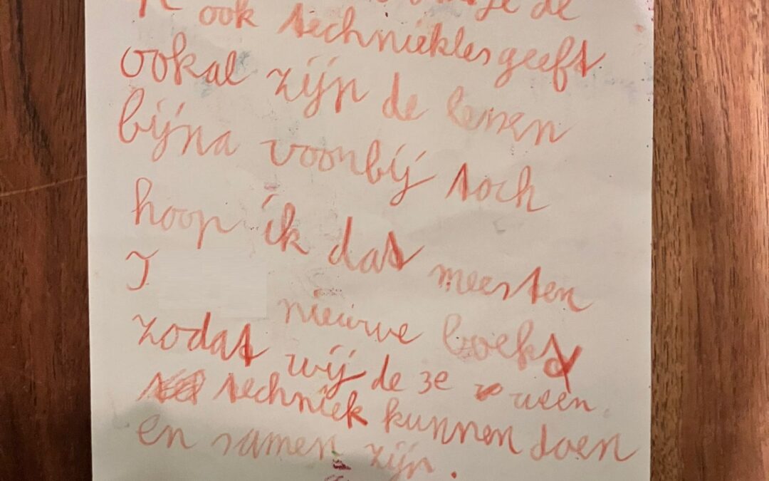 Jammer, de techniekles stopt